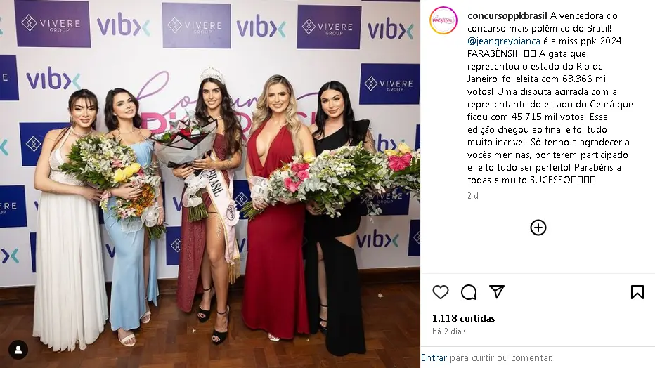 Finalistas do concurso PPKBrasil que elege a vagina mais bonita do pais