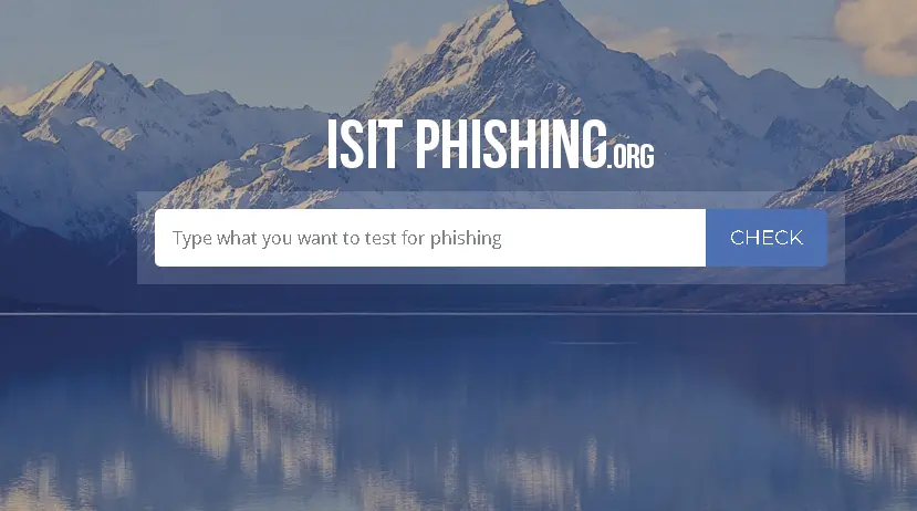 Proteja-se de phishing com o Isit Phishing.org