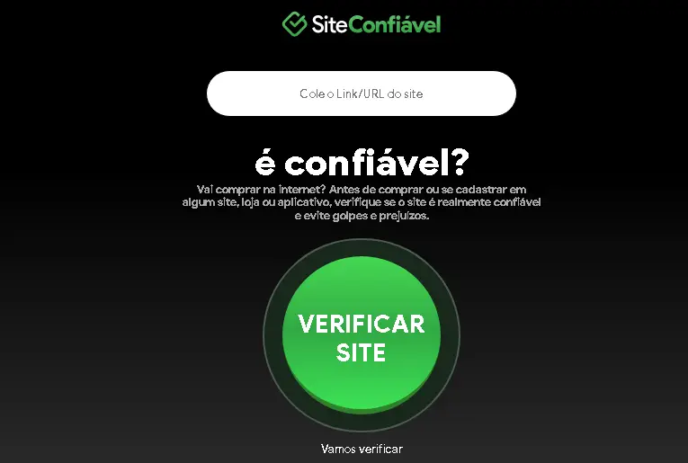 SiteConfiável - Verifica a reputação de um site e verifica se é seguro